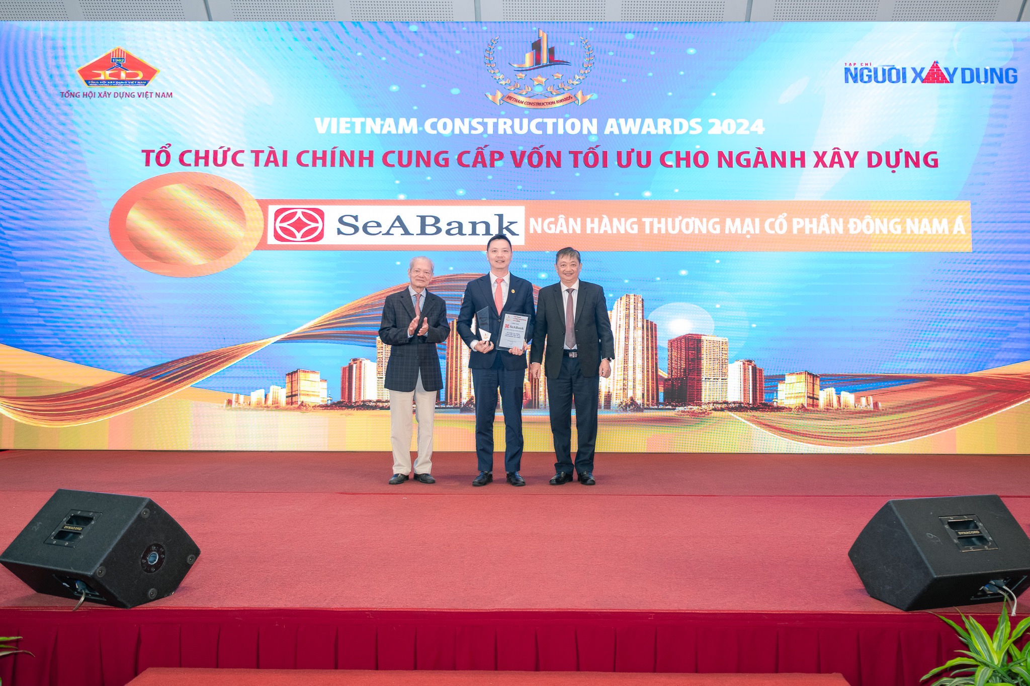 SeABank vinh dự nhận giải thưởng “Tổ chức tài chính cung cấp vốn tối ưu nhất cho ngành xây dựng 2024”